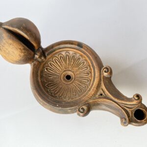 Lucerna con máscara y asa plástica